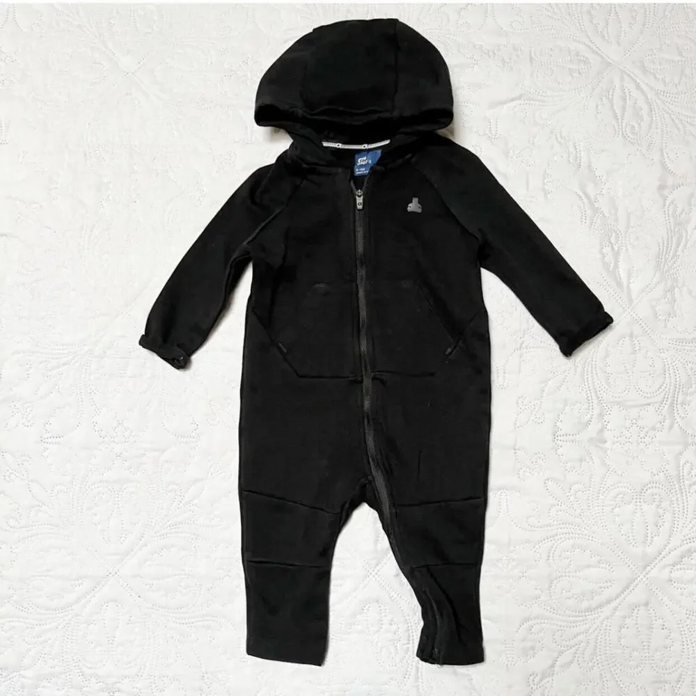 Gap Fit Hooded Romper Size 6-12m